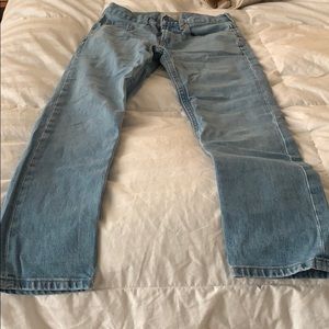 Everlane boyfriend jeans in light wash